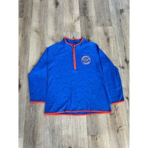 University of Florida Gators Men's Quarter 1/4 Zip Pullover XXXL Blue